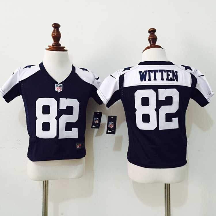 Dallas Cowboys 82 Witten Blue Thankgivings Nike baby Jersey